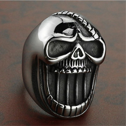 Smart Skull Head Shape Ring Bottle Opener Jewelry