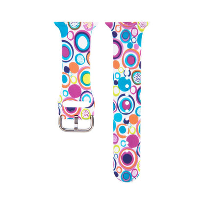 Colorful skull Print Strap for Apple Watch