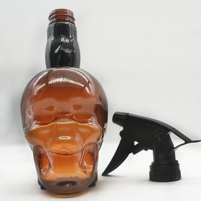 500ml Skull Shape Hairdressing Spray Bottle