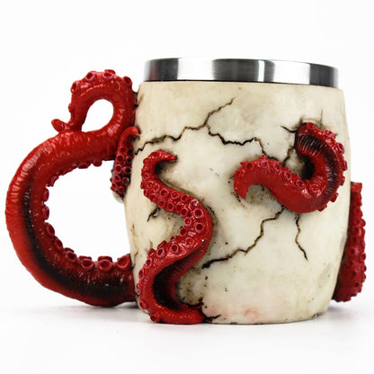 Skull Mug Octopus Cup 400ml