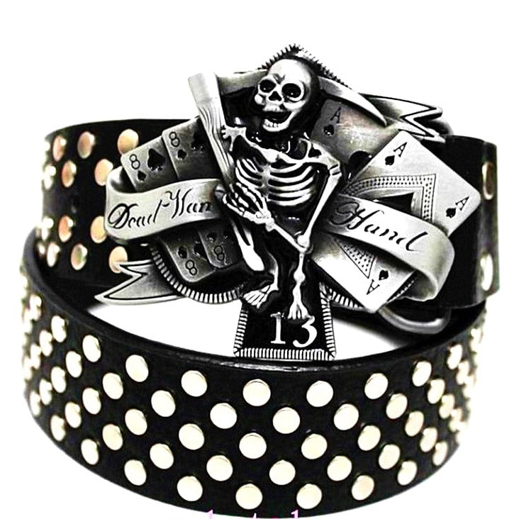 Skull Card Belt