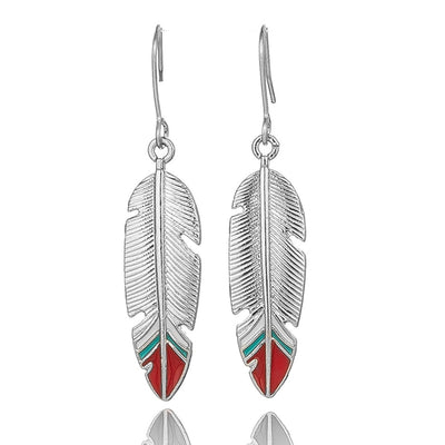 Fashion Native Feather Earrings