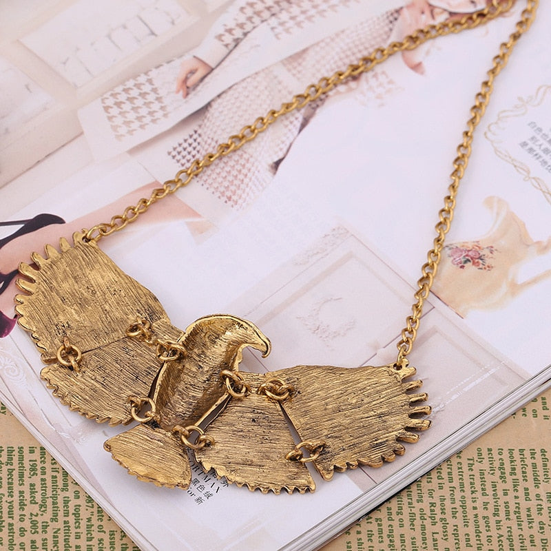 Fashion Native Eagles Pendants Necklace