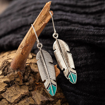 Fashion Native Feather Earrings