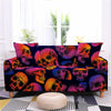 skull sofa covers, skull decoration for sofa, halloween sofa covers, skull sofa protector