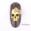 10 Items Skull 3D Nail Decorations