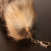 Cute Wolf Fur Keychains