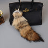 Cute Wolf Fur Keychains