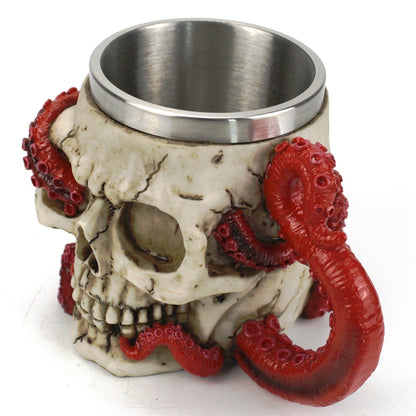 Skull Mug Octopus Cup 400ml