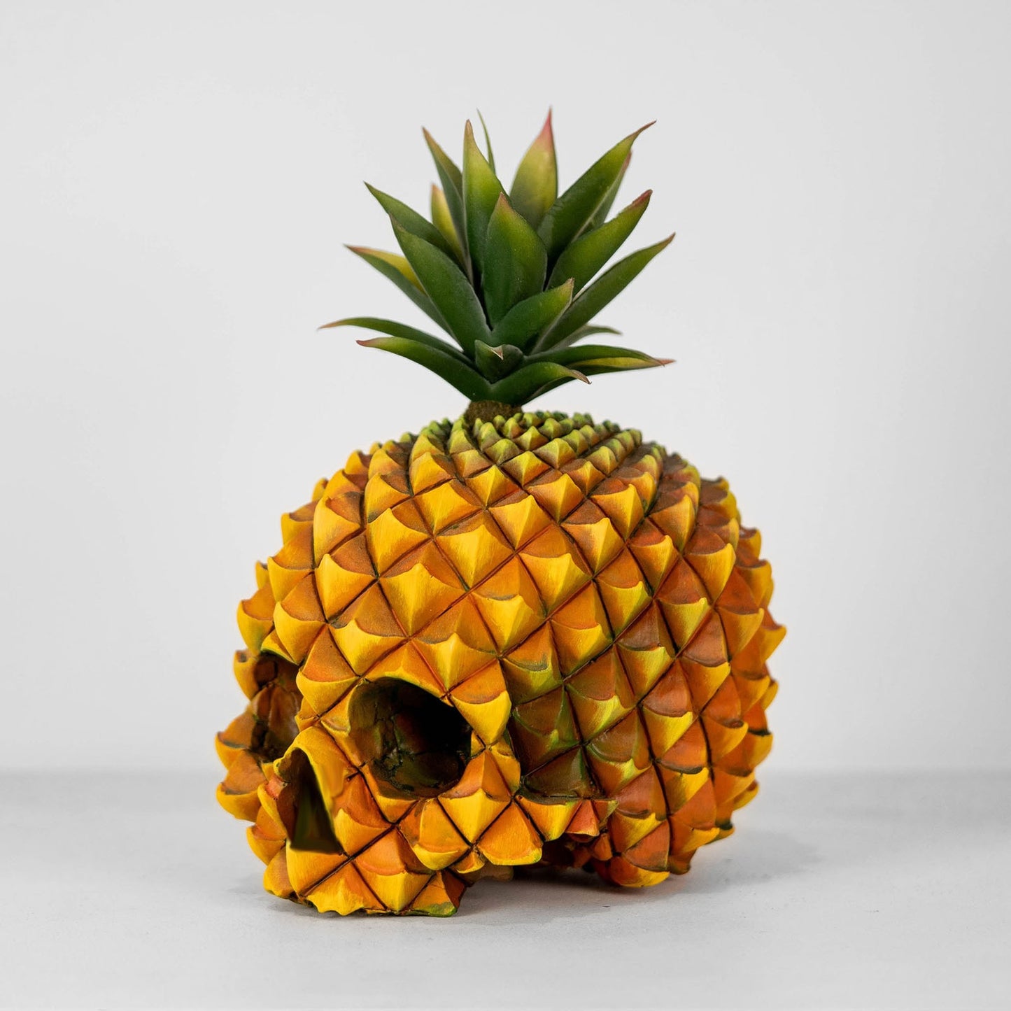 Resin Skull Pineapple Storage Figurines Home Decoration