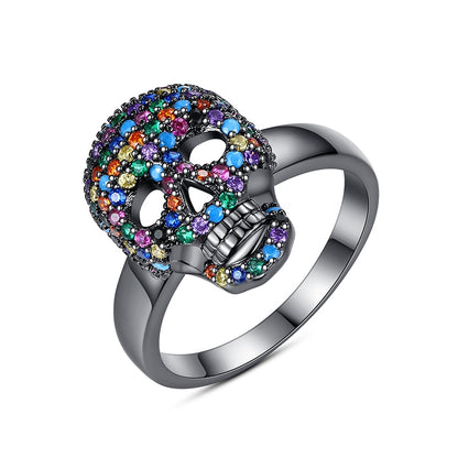 Colorful Skull Ring