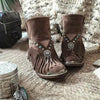 Native Indian Ankle Boots