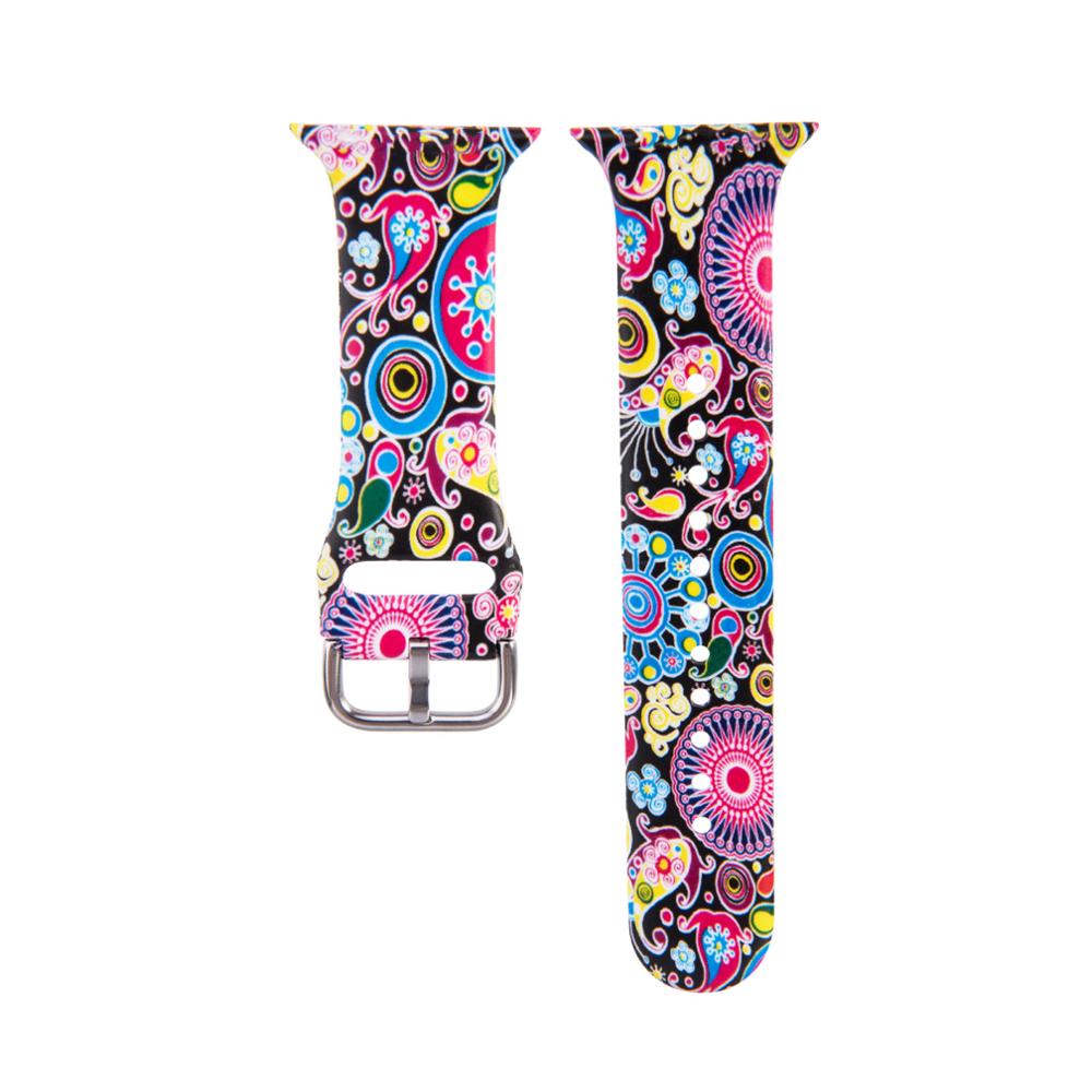 Colorful skull Print Strap for Apple Watch