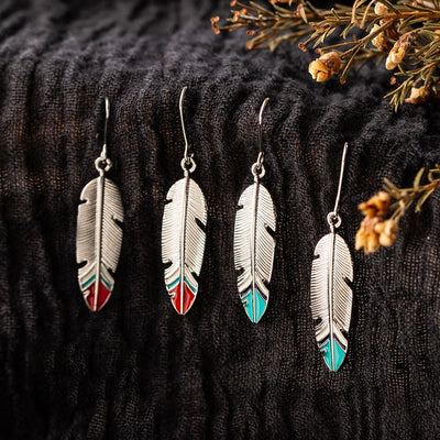 Fashion Native Feather Earrings