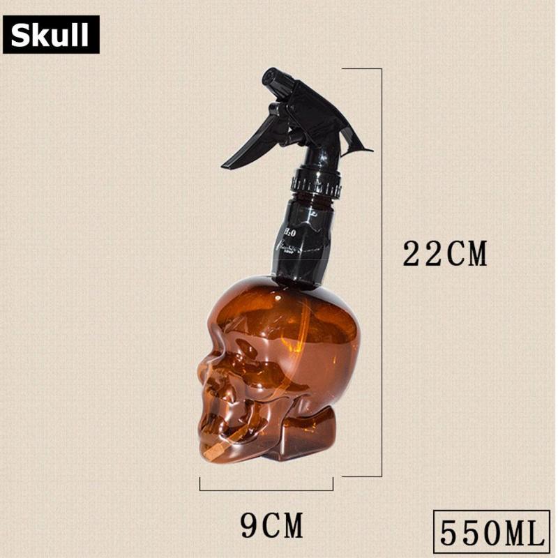 500ml Skull Shape Hairdressing Spray Bottle