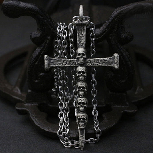 Skull Necklace Stainless Steel