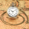 Native Indian Old Pocket Watch Necklace