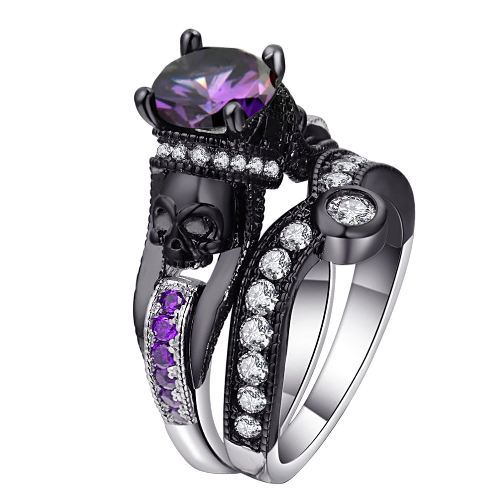 Skull Purple Ring