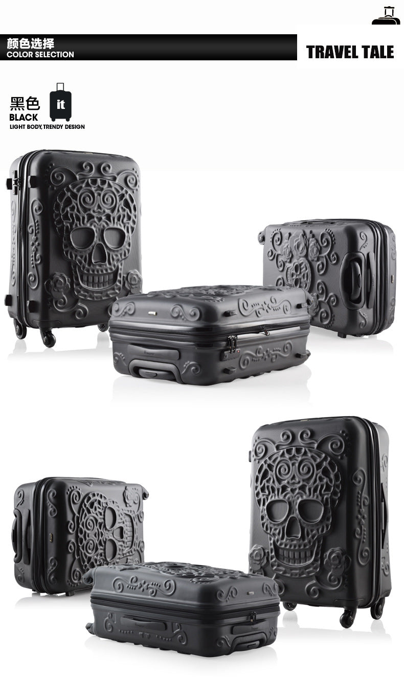 Sugar Skull Luggage Bag