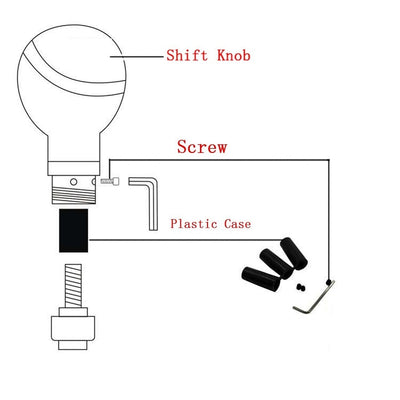 Universal Skull Head Car Gear Shifter Knob