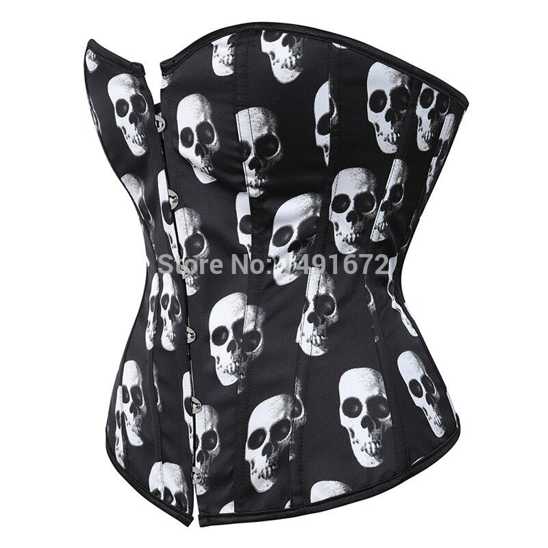 Skull Bustiers Corsets