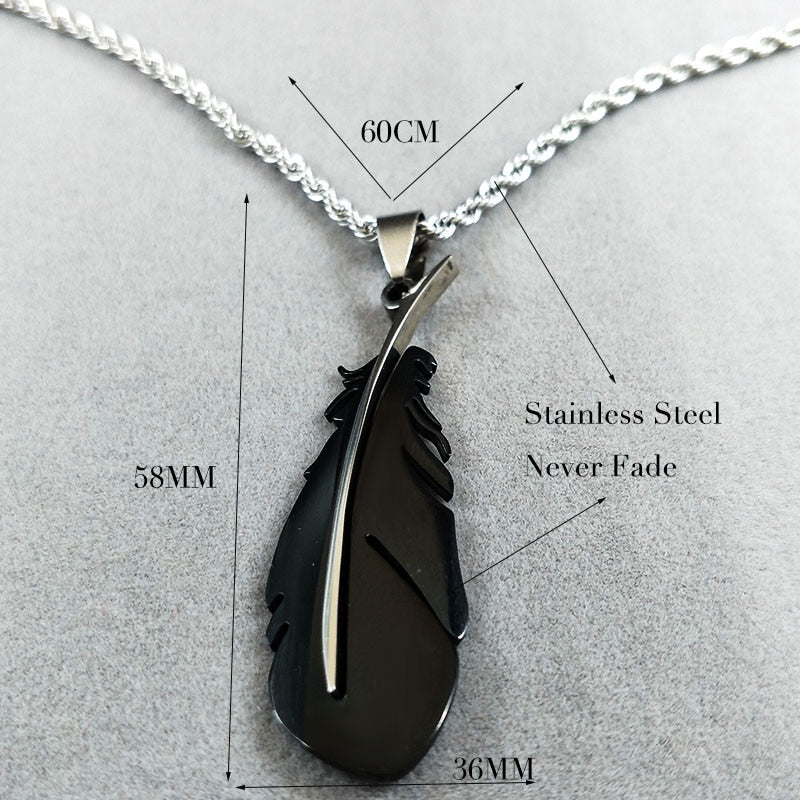 Beautiful Native Indian Feather Necklace