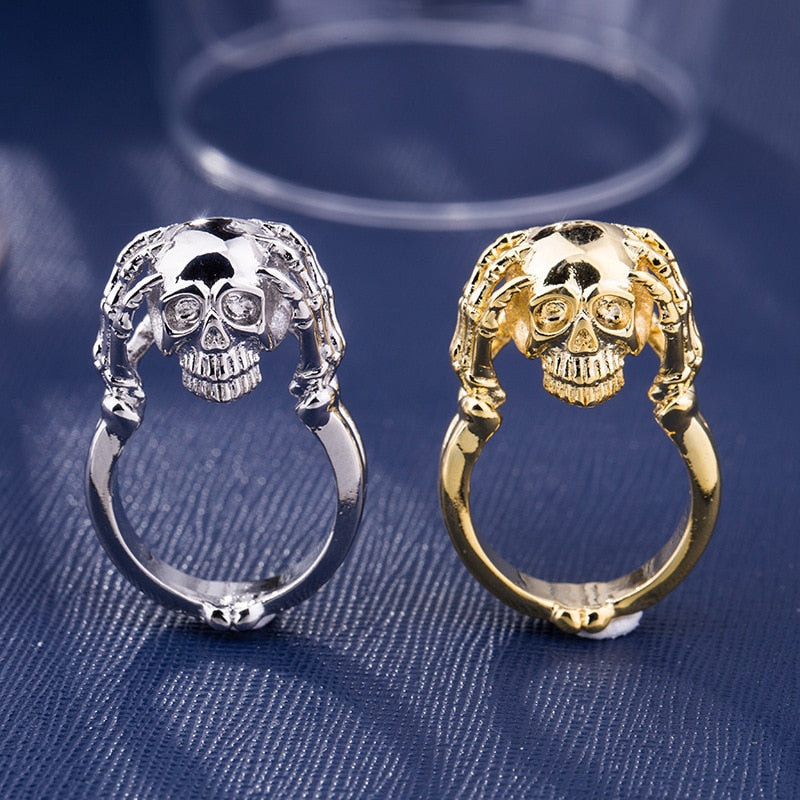 Funny Badass Skull Ring