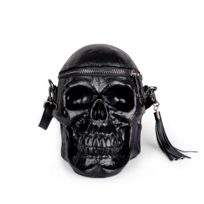 Skull Black Handbag Bags