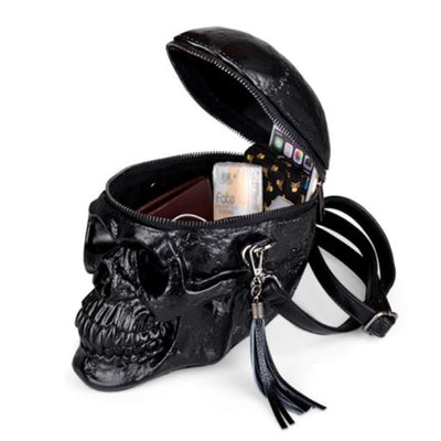 Skull Black Handbag Bags