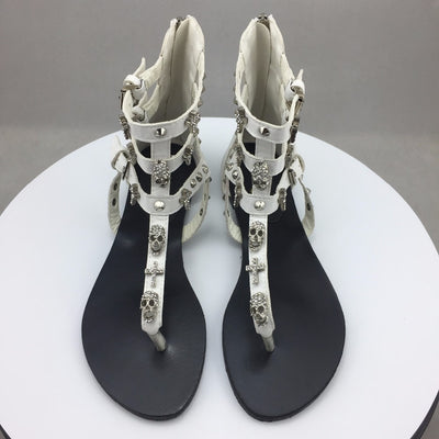 Fashion Skull Women Sandals