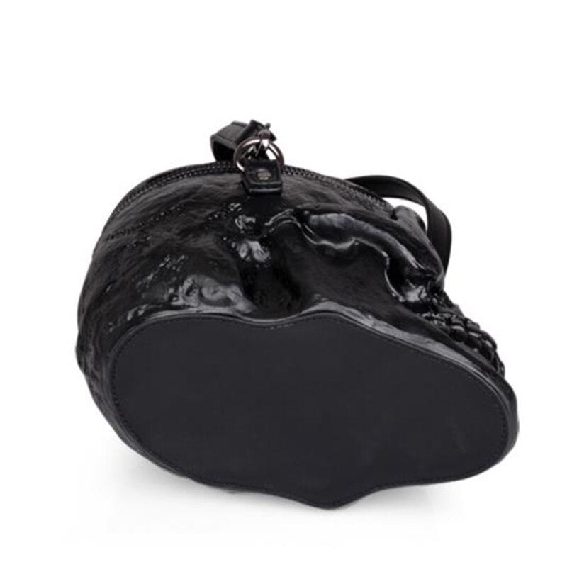 Skull Black Handbag Bags