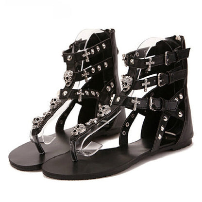 Fashion Skull Women Sandals