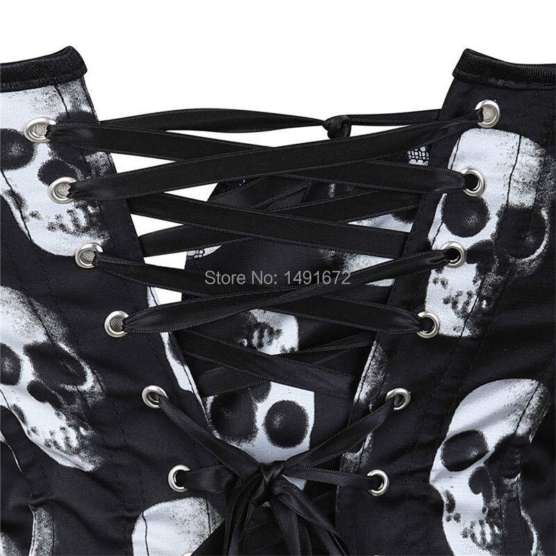 Skull Bustiers Corsets