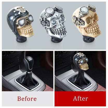 Car Gear Shift Knobs Skull Head Car Accessories