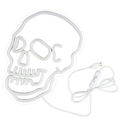 Skull Neon Signs Pink Led Neon Sign Light