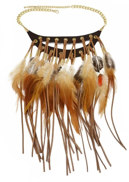 Native Indian Feather Necklaces