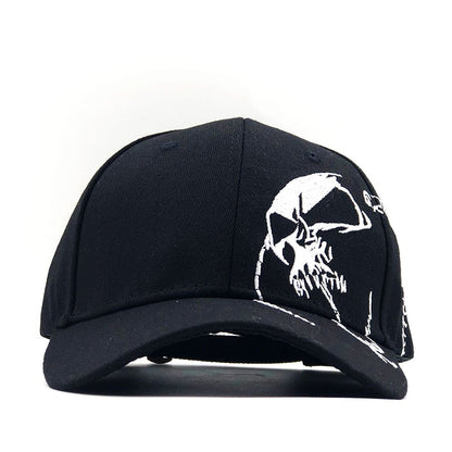 Skull Embroidery Baseball Cap