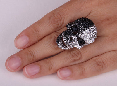 Skull Ring Gothic Jewelry Gifts