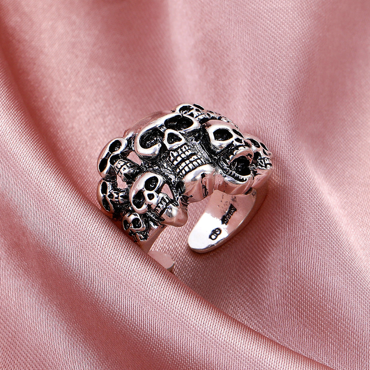 Twin Skull Ring