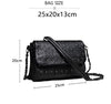 Leather Pattern Skull Shoulder Bag Crossbody Bag