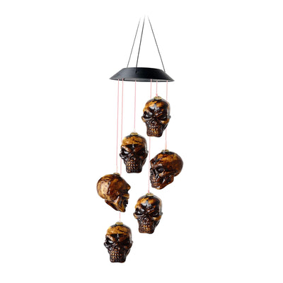 Skull LED Wind Chimes Light Decoration