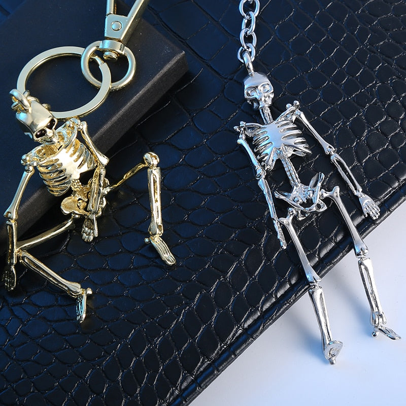 Fashionable Cute Skeleton Keychain