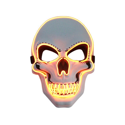 Glowing Skull Mask New Party Halloween LED Face