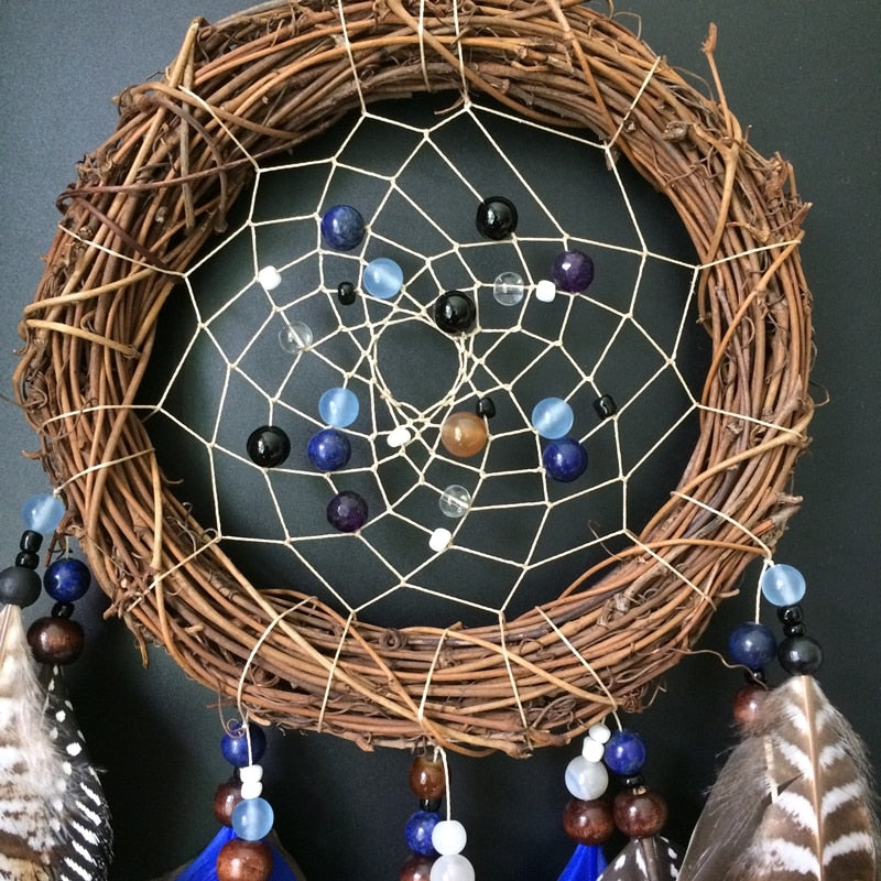 Handmade Native Indian Dream Catcher Car Decoration Ornament