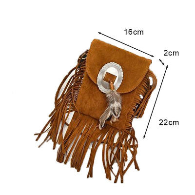 Native Indian Feather Handbag