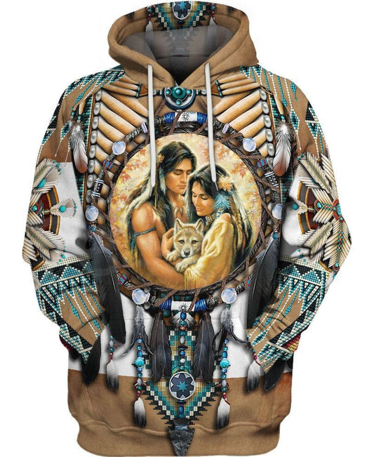 Native Tribe Culture Love Hoodie Sweatshirt