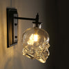 Skull Wall Lamp Retro Home Decoration