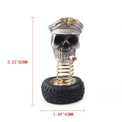 Skull Head Military Car Decoration