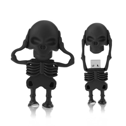 Skull Skeleton USB Flash Drive Real 32GB 16GB 64GB 128gb