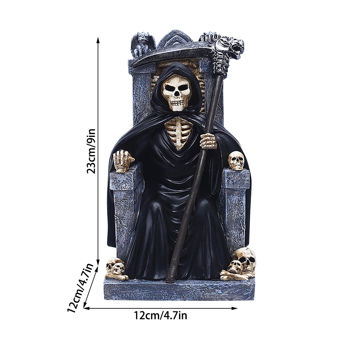 Grim Reaper Statue Ornament Home Decoration